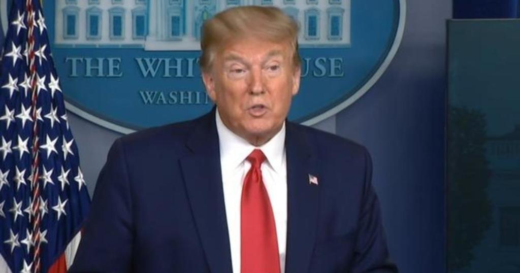 Trump sued for blocking stimulus checks to Americans married to immigrants cbsn.ws/3cQnFww