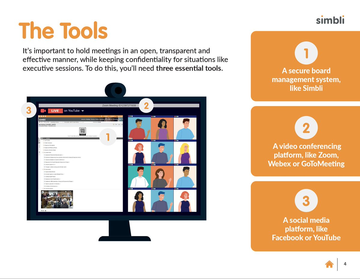 Be sure to view and download our latest 'Guide to #virtualmeetings.' Incredibly comprehensive and very informational, it contains practical strategies for implementing, conducting, and improving virtual #boardmeetings. bit.ly/2zv7575