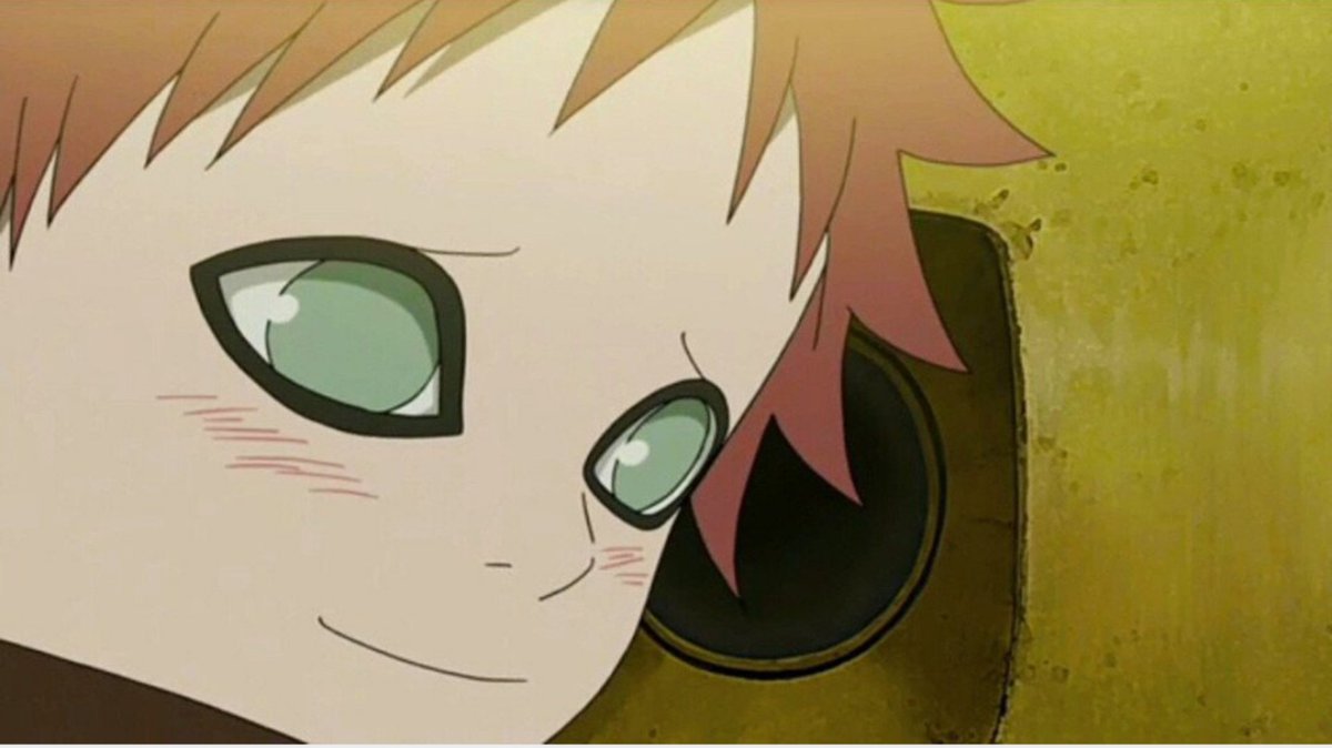 推しその4 我愛羅(NARUTO) 赤髪がカッコよすぎる こいつの幼少期可愛 