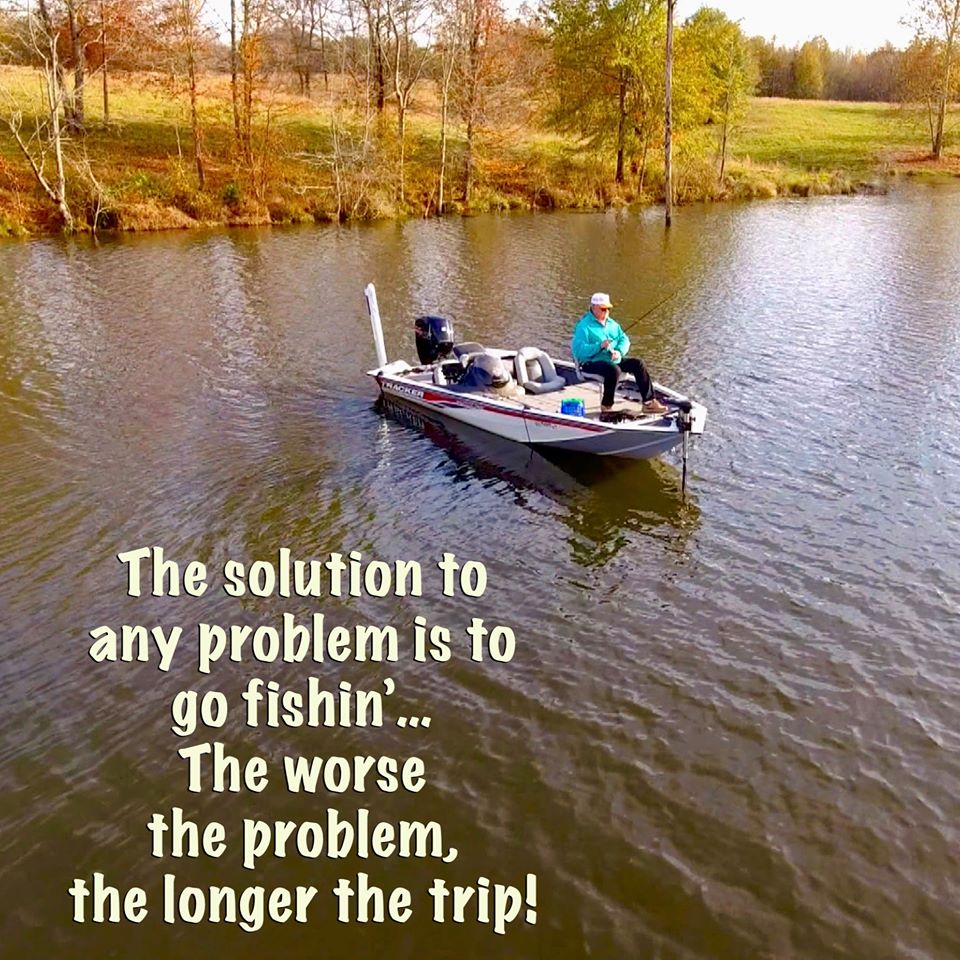 Problem solvin' today. 🤣🎣 #fishing <a href="/TNVacation/">Tennessee Vacation</a>