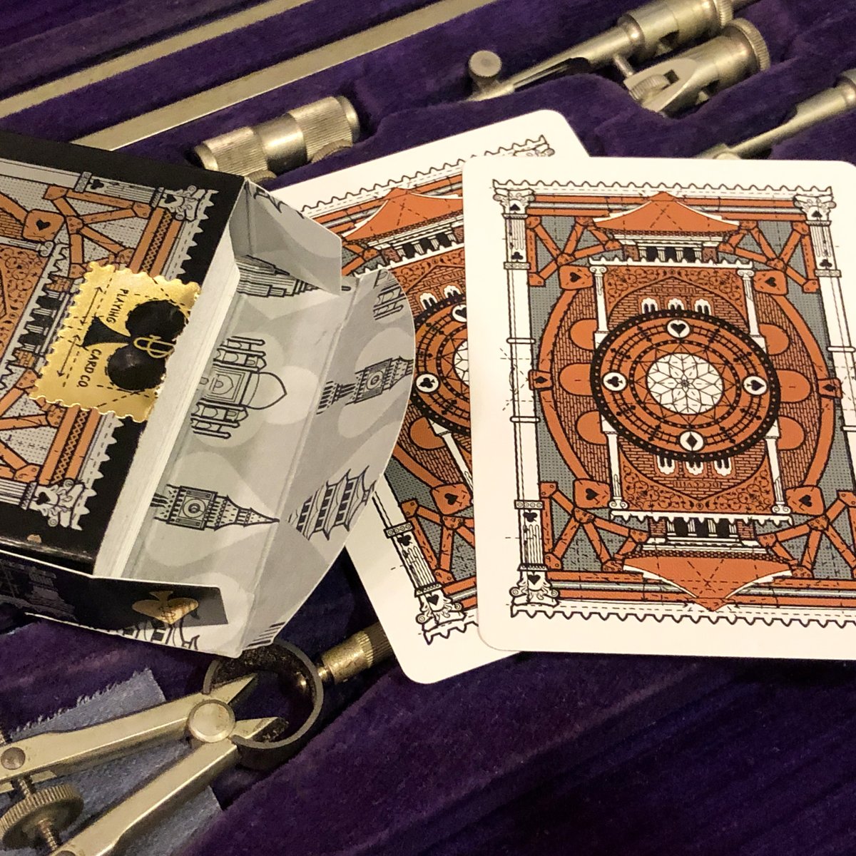 bicyclecards's tweet photo. ♥️♠️♦️♣️You can find 54 - hand illustrated architectural marvels from around the globe @ https://t.co/fsjxl1LJHl and now also on @ https://t.co/Vi23AilXgY 
#bicyclecards #USPCC #cardcrush #ilovecards #playingcards #architecture #collector #collection #art @billiterstudio https://t.co/olT1roEOjE