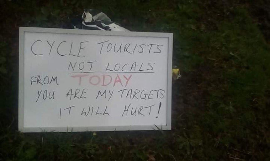 To any journo hacks that think their cynical misreporting of cyclists, e.g. long lens photo trickery, has no harmful effect, think again. As long as it sells papers though, eh?