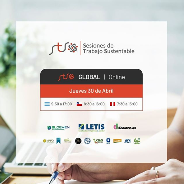 UNAVincula's tweet photo. Genial capacitación para conocer sobre #sustentabilidad de #LetisCertificadora👉 "Edición especial de Sesiones de Trabajo Sustentable Global" modalidad #online
➡ Jueves 30 de abril, de 9:30 a 17:00
#STSglobal #TrabajoSustentable #Capacitacion https://t.co/fBUtyW4mtO