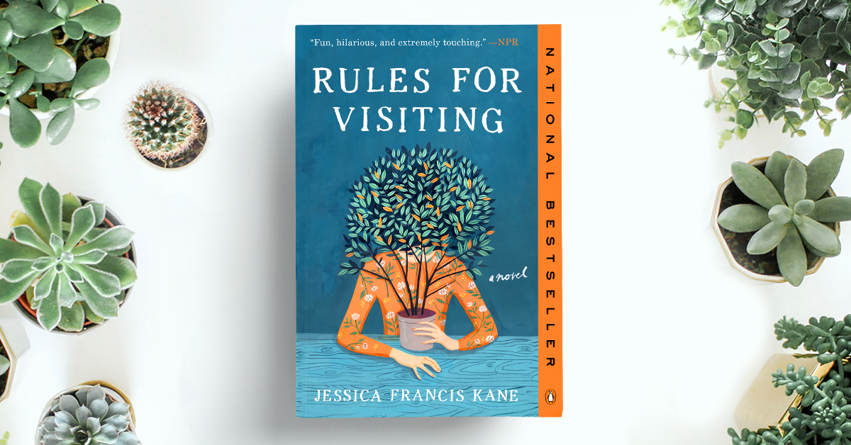 penguinpress's tweet photo. Rules for Visiting by @JessicaFKane has a whole new look! Now available in paperback learn more here: https://t.co/qSK28I93Ek https://t.co/BoAfI2rKEX