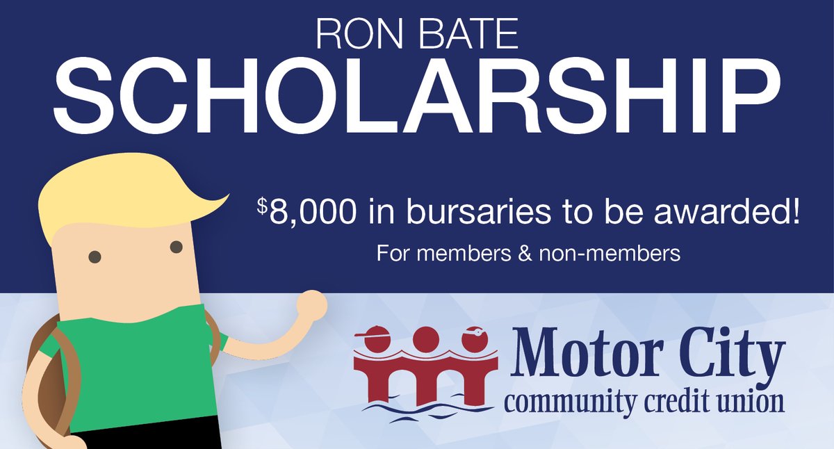 Do you, or someone you know wish to apply for a scholarship? Apply today for the Ron Bate Scholarship where 8 worthy recipients will be selected to receive $1,000.00 each! Applications are due by June 1st, 2020. More information can be found at: mcccu.com/AboutUs/InOurC…