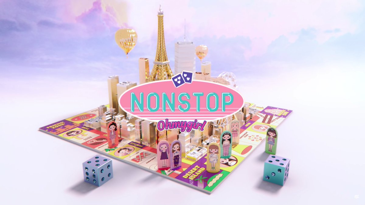 kmusify's tweet photo. The ladies of #OHMYGIRL are visual, fashion icons in new music video, #NONSTOP! 👗👜

Watch for new outfit and makeup inspos:
💁🏻‍♀️https://t.co/DQS8H1hK1Y

#오마이걸  #OMG #살짝설렜어 https://t.co/sUja7mMCh8