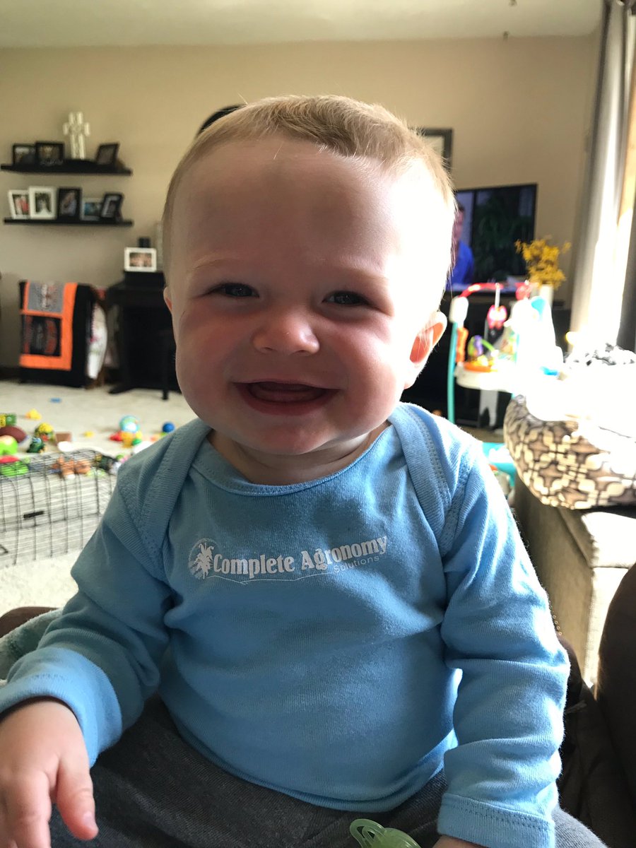 CompleteAgro's tweet photo. Another future farmer sporting the Complete Agronomy badge. #cadedohma #growingmorethancrops https://t.co/wp2RdzAkOk