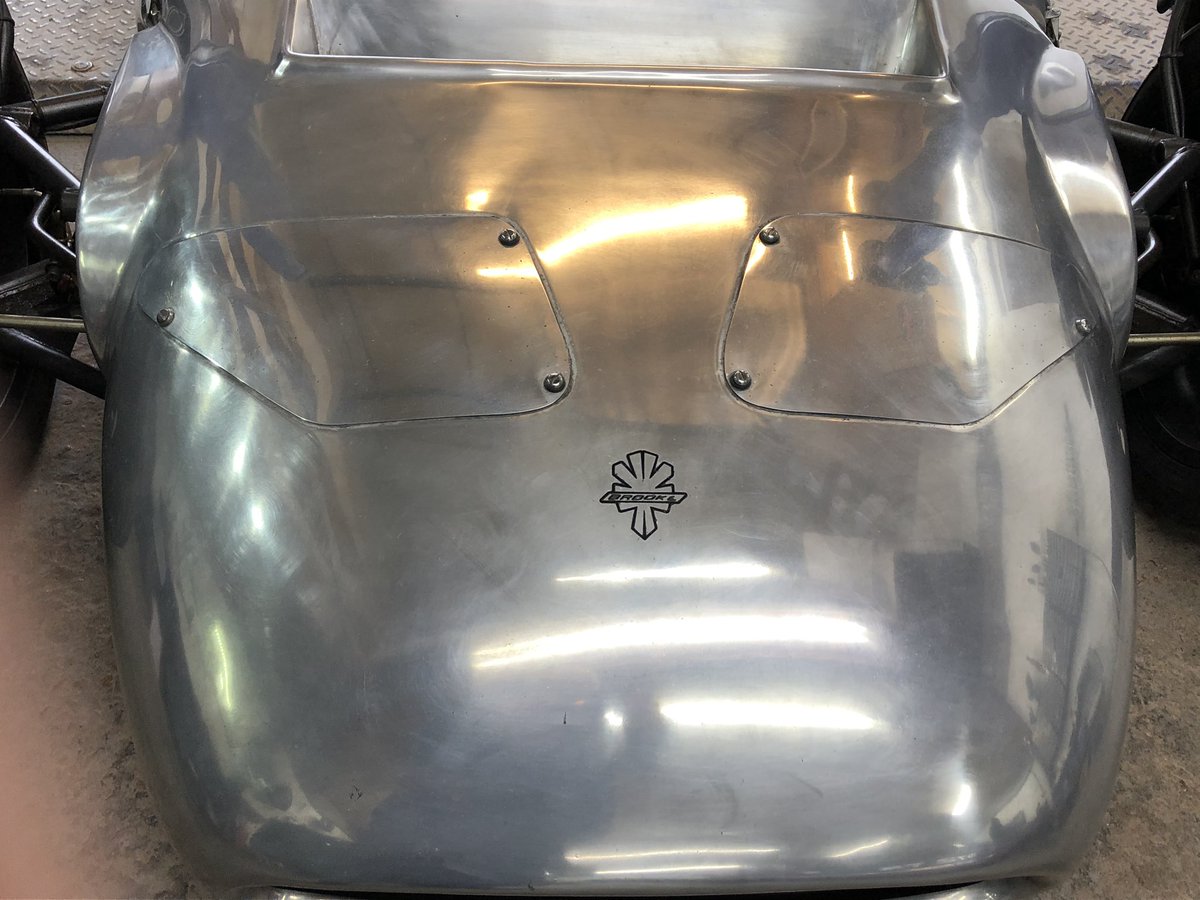 I believe a one off all aluminium bodied #brooke 260. #cosworth powered and approx 600 bhp/tonne. Just imagine what that engine cover would cost to have made on its own 😱