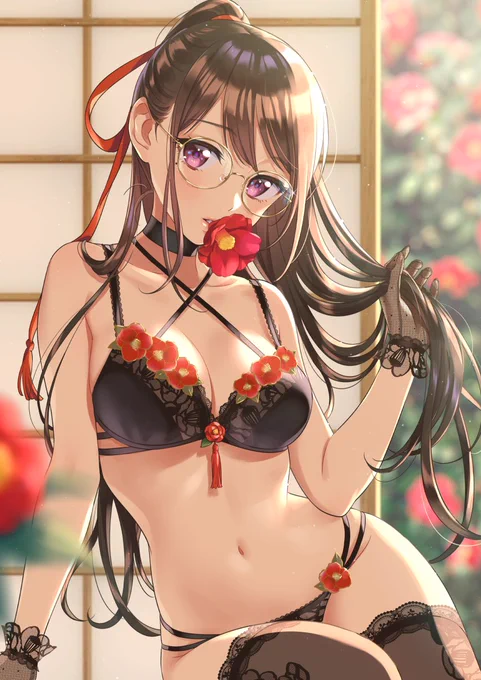 新刊「Lingerie Bouquet」では、花とランジェリーをテーマにした新作イラストや描きおろしを収録しております✨
よろしくお願いいたします～!

#エアコミケ #エアコミケ98 #C98 