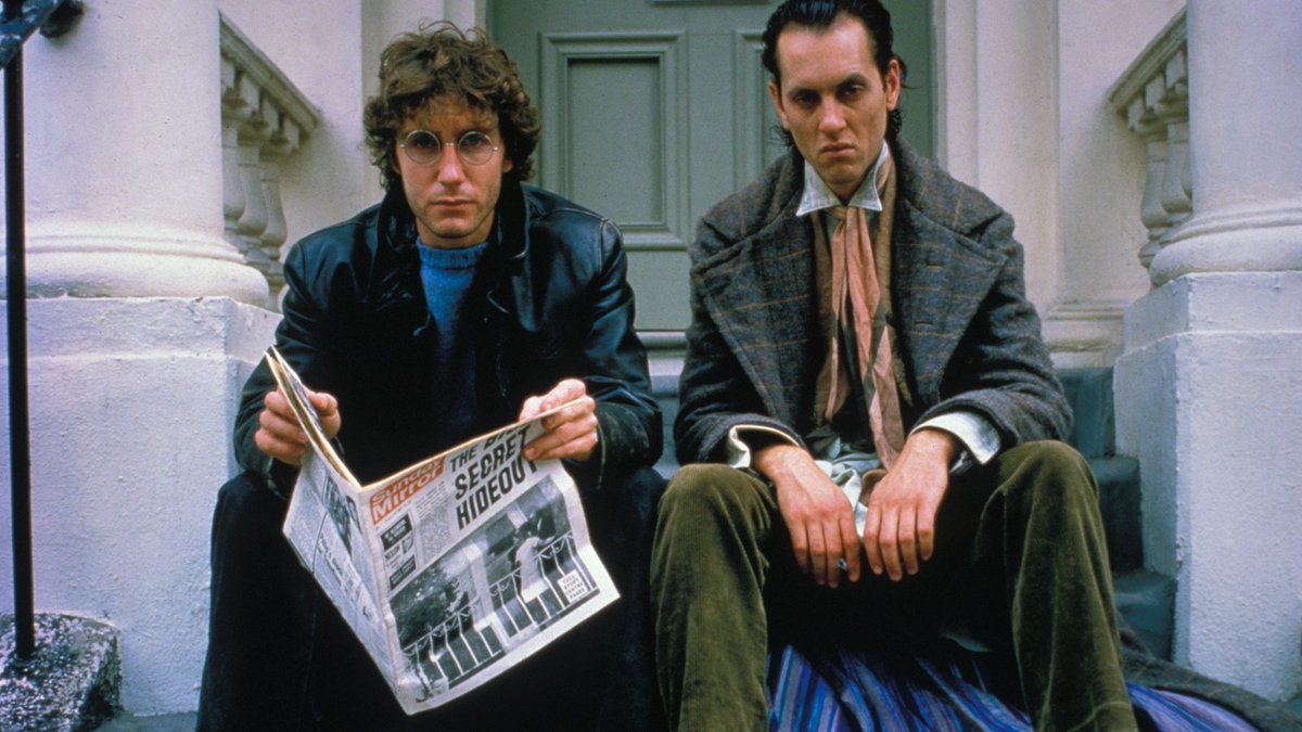 Clovenhoofpub's tweet photo. We're screening Withnail &amp; I in the bar tonight. Surely the only film to star TWO doctors?! And yes, we reckon @RichardEGrant's doctor is now canon. #timelesschildren #DoctorWhoLockdown #withnailandisolation https://t.co/puXIEujOtu