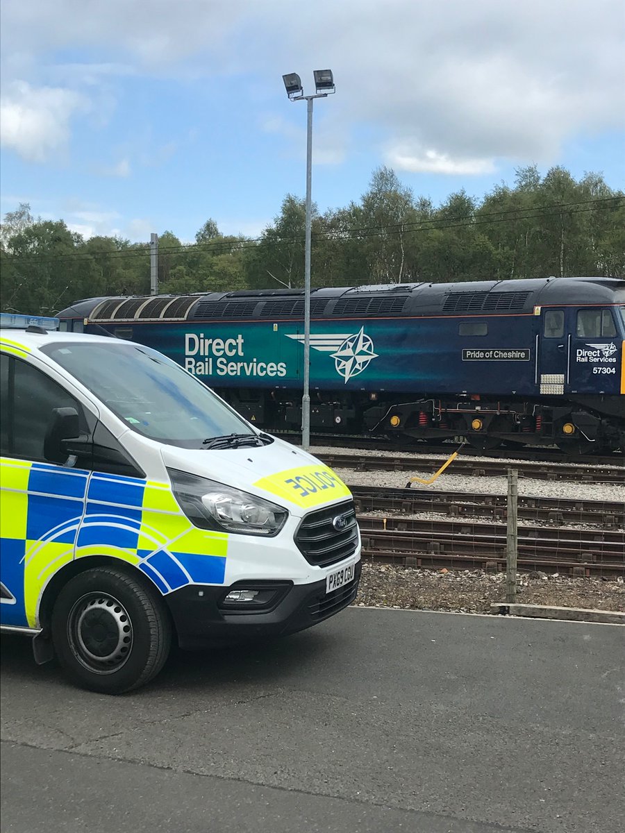 CopelandPolice's tweet photo. Officers from the Cumbria Constabulary Nuclear Estates Team are out on patrol and working with our partners in the Nuclear Industry @SellafieldLtd @NDAgovuk https://t.co/4I2zlG7bw3