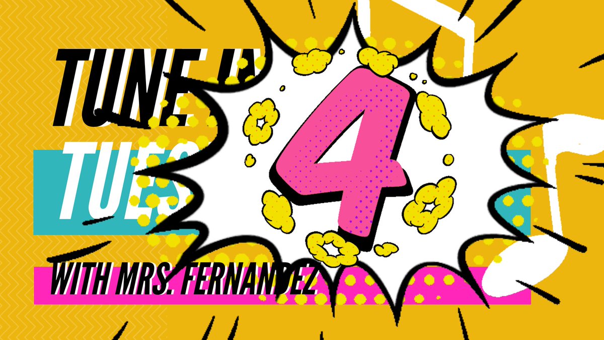 Episode 4 of Tune In Tuesdays is now posted on my Site and Google Classrooms!  bit.ly/musicwithtfern
<a href="/HighbushHawks/">Highbush PS</a>  <a href="/da_vasey/">DVasey</a>