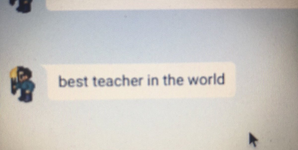 Little notes like this remind me how lucky I am. I miss my students! @JMI_Edison #jmiknights