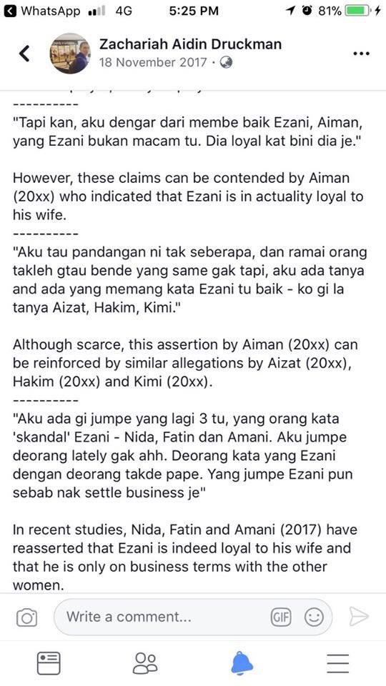 aaizatnizam's tweet photo. LITERATURE REVIEW - antara part yang paling seksa nak buat time thesis fyp degree dulu. Tapi nampak Sir Zac ni buat macam senang je haha. Bak kata beliau "writing a literature review is just like gossip!". 😂😂😂 https://t.co/fGiEcL8gLM