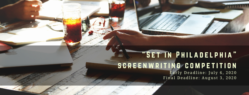 GPFO's tweet photo. The "Set in Philadelphia" Screenwriting Competition is still accepting submissions through #Coverfly! For participation &amp; entry rules, please visit: https://t.co/c9hFKVNGVZ ||#GPFO  #PhillyFilm #SetInPhilly #Screenwriting https://t.co/98InrxCQEJ
