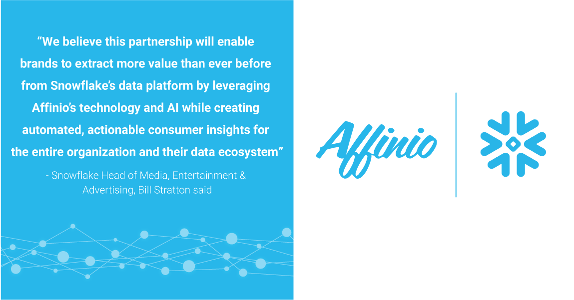 NowVerticalTech's tweet photo. We're so excited to announce that Affinio’s ATON platform is now available to Snowflake customers through Snowflake’s Data Marketplace - turning the data warehouse into an insights powerhouse! Read the full press release here: https://t.co/yJdVnGiSmI #snowflakepartner https://t.co/MvvSRMTMAB