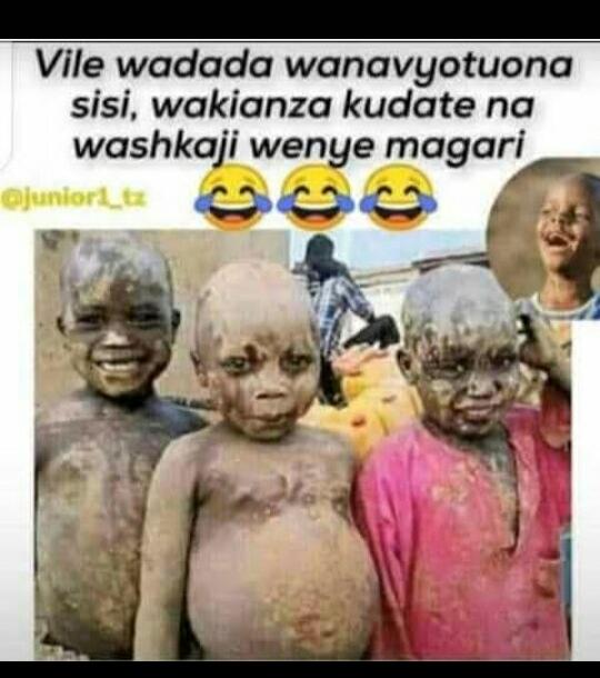 Baaada ya madem wako wazamqn kupta wanqume wapya wenye magar yao wanavyokuona ww wazaman