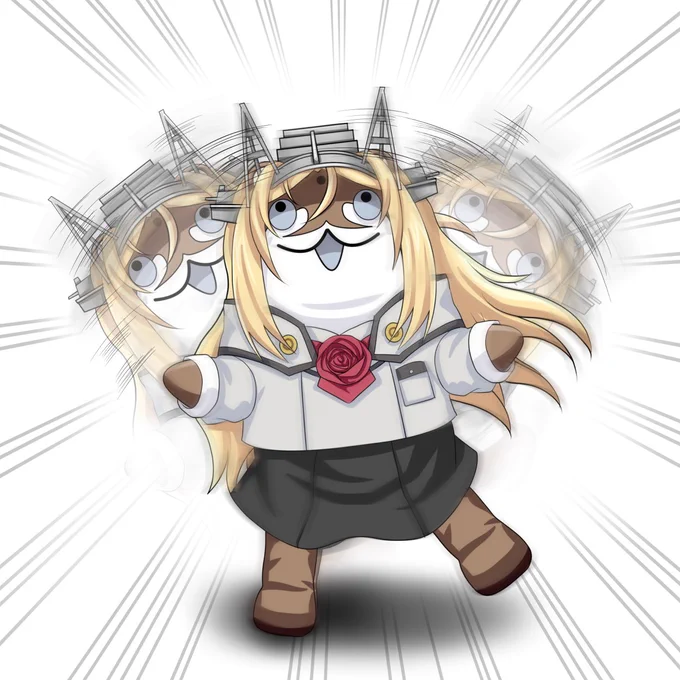 たぶん、ネルソン #艦これ版深夜の真剣お絵描き60分一本勝負
#艦これ版真剣お絵描き60分一本勝負_20200428 