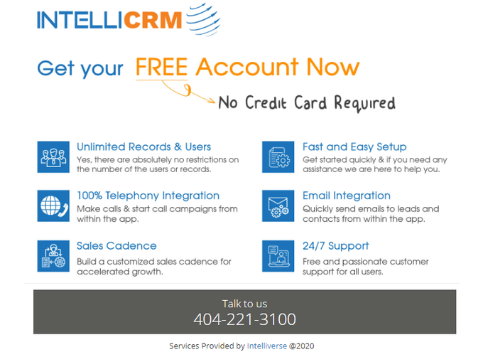 IntelliCRM's tweet photo. Get more for Free when you Sign up for IntelliCRM: https://t.co/tBWahCkwEJ #freecrmsoftware #crmintegration #freecrm #crmsolutions #crm https://t.co/sjAy0x2pE2
