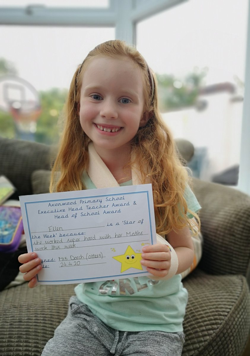 Ellen was over the moon to get some special post yesterday ⭐