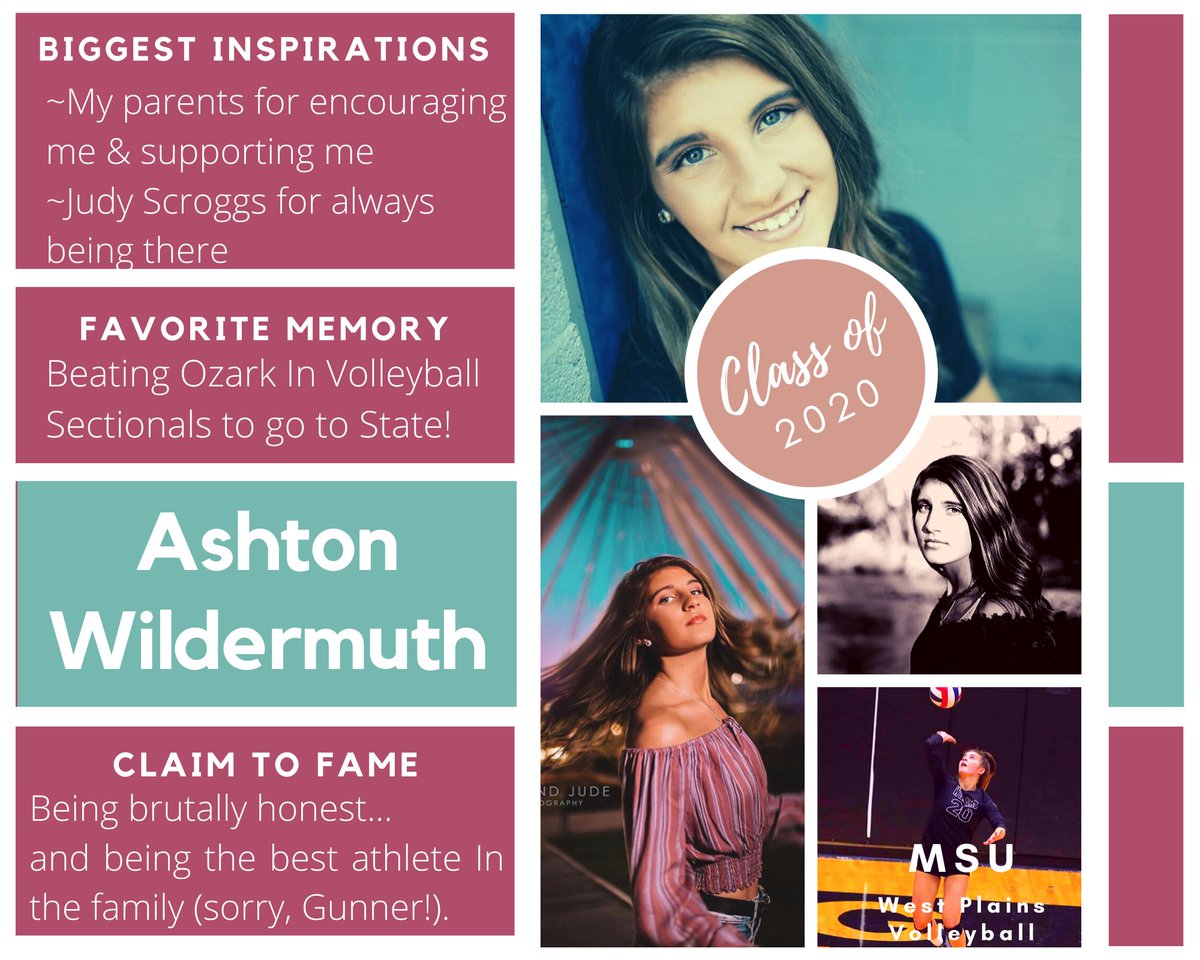 Ashton Wildermuth 
#2020WillardSeniorSnapshots

**Please like &amp; share out! Leave a comment with congratulations, a fun memory, why you're proud of them, or something you like about them.**