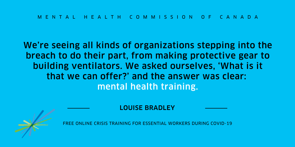 In response to added pressures on essential workers during COVID-19, we have developed a trio of free crisis response training programs designed to help front-line workers deal with the stress of these exceptional circumstances. More details here: buff.ly/3aKuRZJ