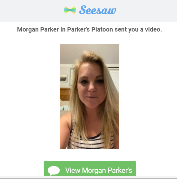 Sweet daily message from Mrs. Parker to her kinder friends. #CISDRocks #SDLhawkstrong