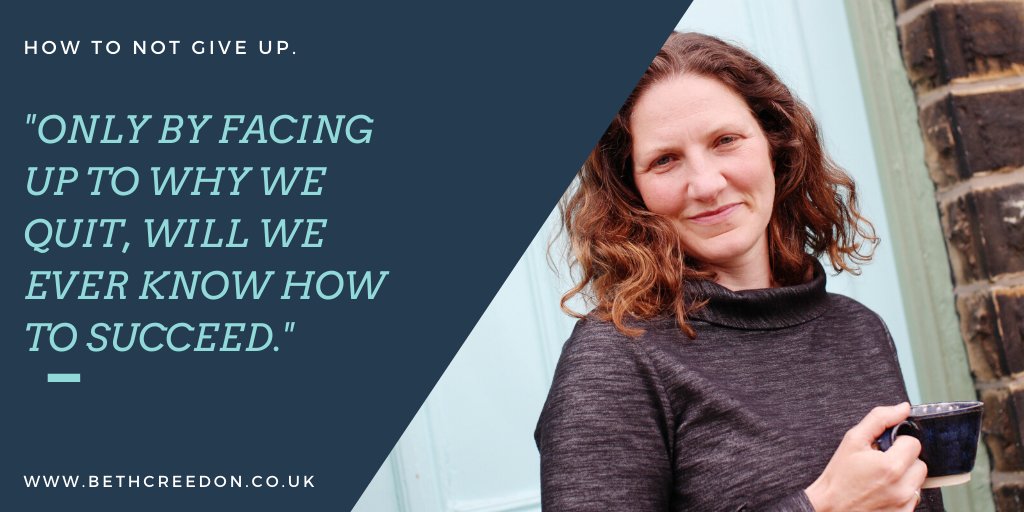 How not to give up.
bethcreedon.co.uk/how-not-to-giv……
#dontgiveup
#yougotthis