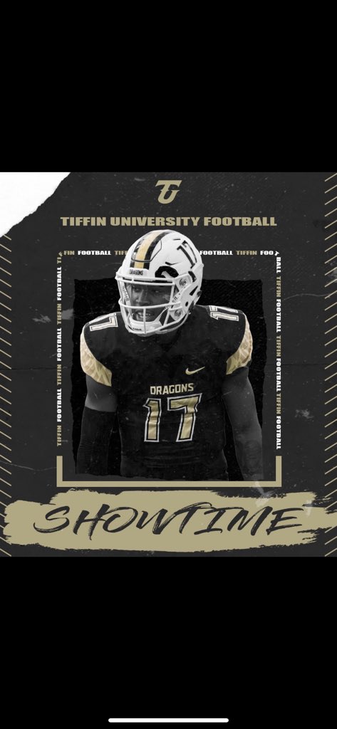 21gavin_6's tweet photo. After a great phone call with @CoachTylerJohns I am very blessed to have received an offer from Tiffin University! Go Dragons! @TUDragonFB https://t.co/J7K7ekkmkH