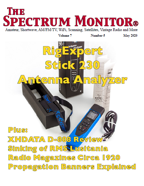 alokeshgupta's tweet photo. Just received....TSM May'20 issue, the much talked about XHDATA D-808 reviewed !
#TheSpectrumMonitor https://t.co/aMEEGt01qs