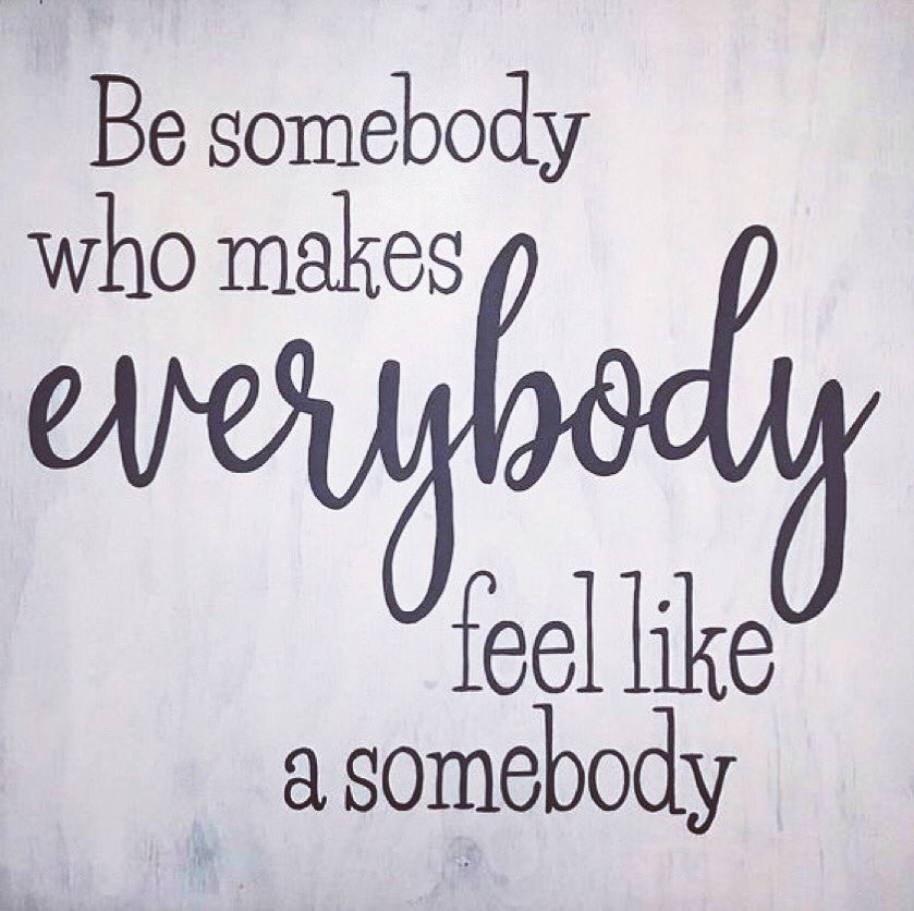 theteachermrse's tweet photo. Be somebody who makes EVERYBODY feel like a somebody! #goals #buildupothers #makeadifference #bekind #CEHpride #GoBigO #connectOXFORD #beaCHAMPION #betheONE #kidsdeserveit #rcainspired @ocsjackets https://t.co/kZYT0Qjvxh