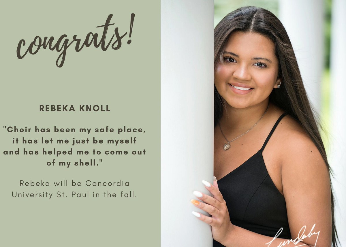 MWHSChoirs's tweet photo. Rebeka has a heart of gold and a beautiful singing voice. She is a member of Bel Canto and has been a featured soloist!  Congratulations!! https://t.co/oX2PdoIoU3