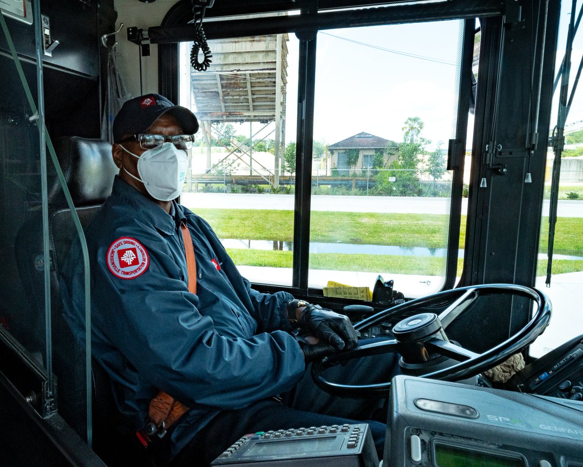 JTAFLA's tweet photo. All administrative offices and the Skyway will remain closed until further notice. All essential JTA employees at the JRTC will have on proper personal protective equipment. 

For more info: https://t.co/ExFVDPfD0f https://t.co/rHlLgvdpSY