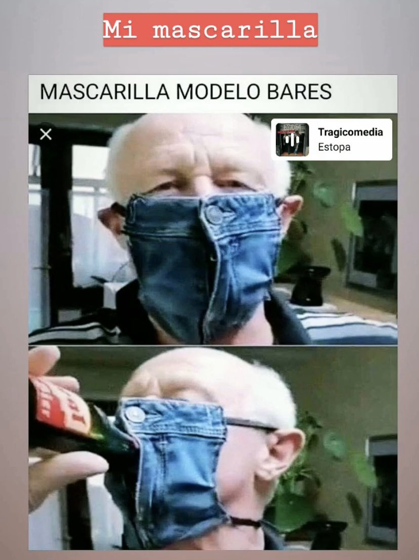 brutus941994's tweet photo. @lolapasarius Pero por si acaso hay que hacerse con esta mascarilla https://t.co/b7pl4ffyd8