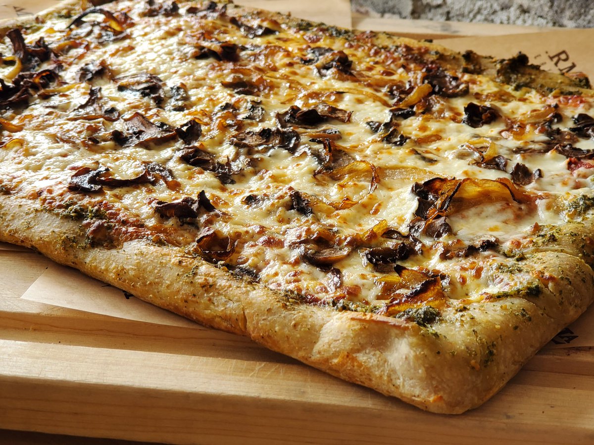 lafarmbakery's tweet photo. WE ARE NOW SERVING PIZZA!🍕 

And the difference is in the dough — thanks to nutritious Einkorn wheat &amp; a long fermentation! 

Order piping hot baked by Master Baker Lionel Vatinet or “take &amp; bake” for a pizza party at home 🎉 

Pick up at Preston
https://t.co/juYxchz04c https://t.co/Q18eVunKhm