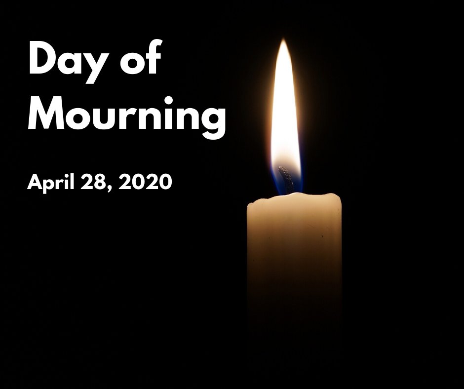 braininjury_CAN's tweet photo. April 28 is the National Day of Mourning where we think about those who were injured or lost their lives on the job https://t.co/krjrE61f9u