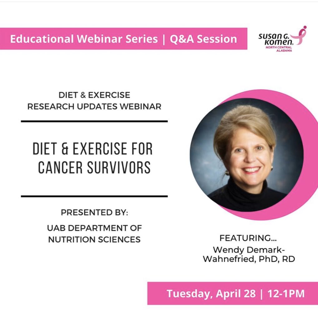 KomenNCAlabama's tweet photo. We hope you'll join us on your lunch break today for a virtual lunch &amp; learn!
Visit https://t.co/F03lNEuQDL to access the presentation. https://t.co/qUoUOrwZmk