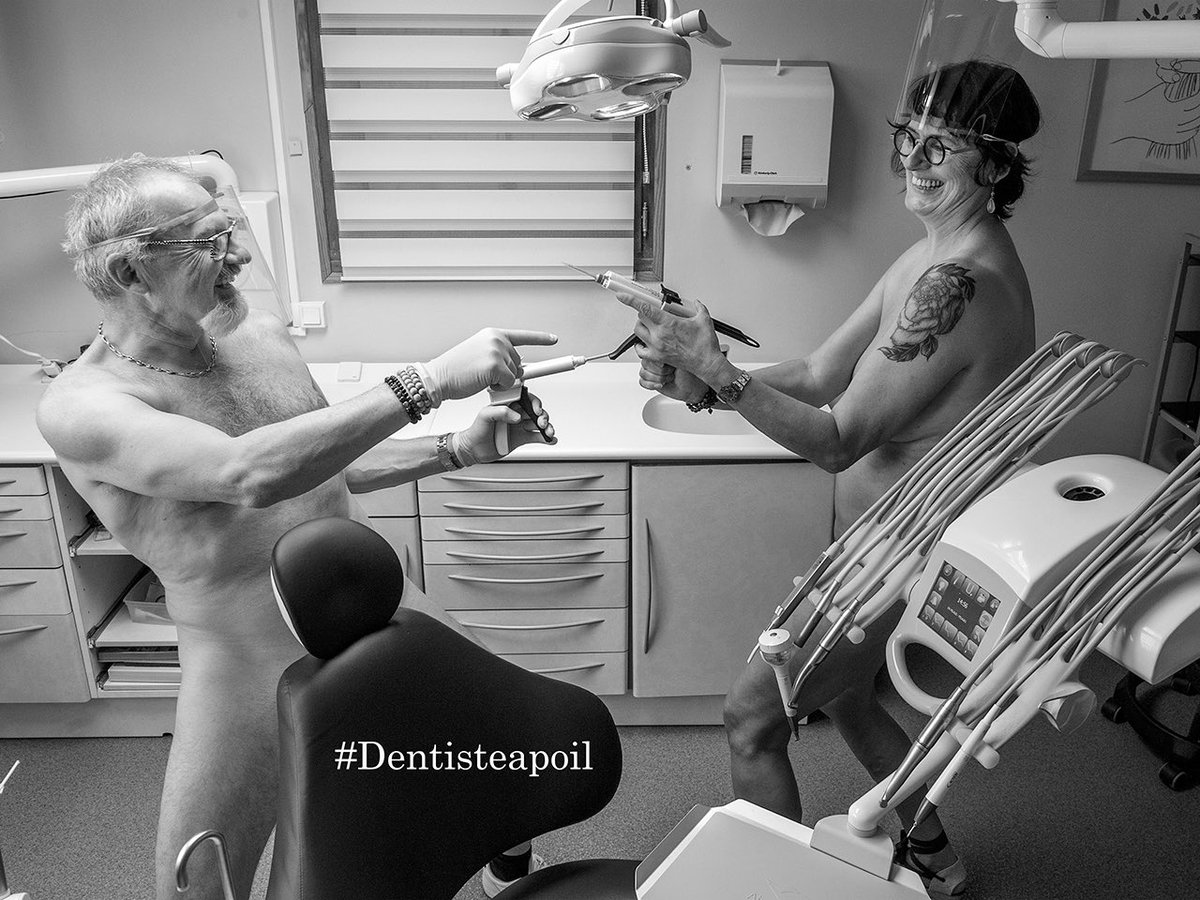 PelaudP's tweet photo. Participations kriss et Phil Pelaud dentiste et assistante à BRIVE #dentisteapoil https://t.co/E5M26tgqMh