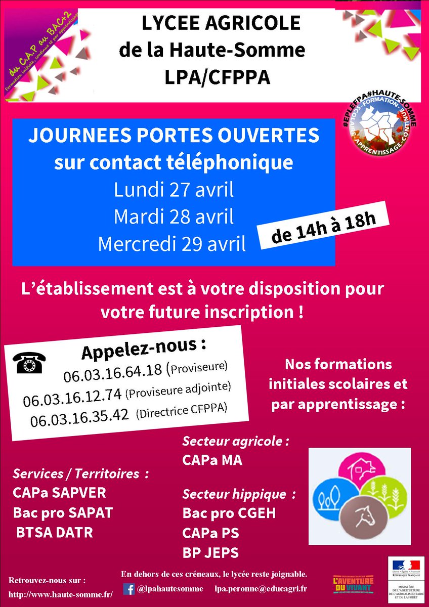 Projet_LumoS's tweet photo. [Journée Portes Ouvertes sur Contact téléphonique] https://t.co/HhKJFCI29i
