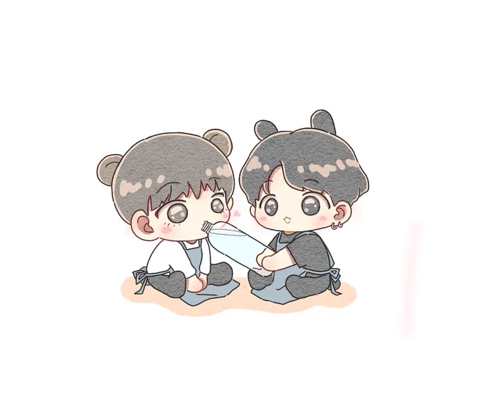 ひょん、お水?✨
#kookv 