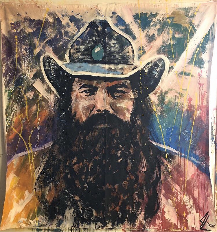 Mad_Plaugher2's tweet photo. @ChrisStapleton #onashowercurtain https://t.co/sm8YEVl2Vq