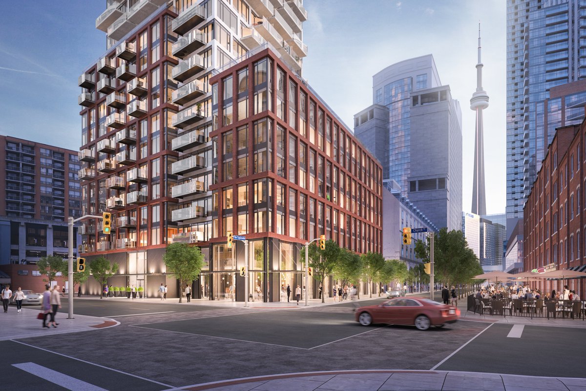 Pouring the 7th floor at #75ontheEsplanade Making great progress during these challenging times.  We couldn't do it without our great staff, trades, consultants and partners. #harhaydevelopments