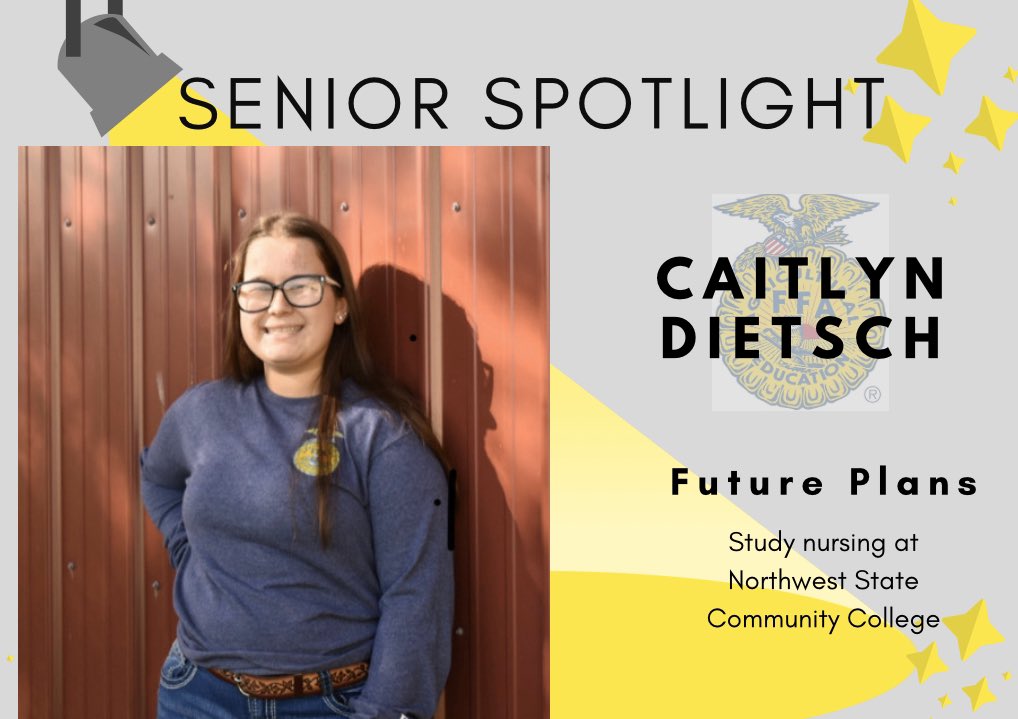 edonnwffa's tweet photo. 🔹🔸2020 Edon FFA Senior Spotlight: Caitlyn Dietsch🔸🔹 https://t.co/tdgJOMY8nb