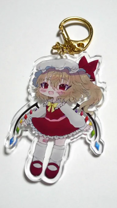 フランちゃんのアクキーかわいくできた! 