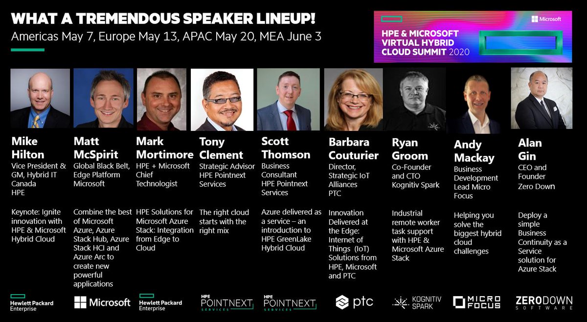KognitivSpark's tweet photo. Save the date: 

May 7 is the @HPE @Microsoft Virtual Hybrid Cloud Summit for the Americas.

Catch our CTO, Ryan Groom as he explores network-agnostic #MixedReality remote worker support with #RemoteSpark.

https://t.co/oT0dcJZ27X https://t.co/Ik9FvqQm2u