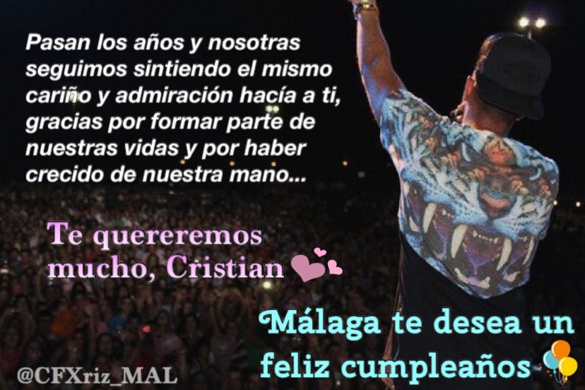 CFXriz_MAL's tweet photo. Feliz cumpleaños a una persona muy especial para nosotros 💖 #FelicidadesXRIZ https://t.co/lb4WmG7cHZ