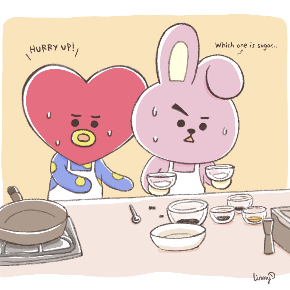 Linmy Slow Run Bts Ep102 Bt21 Bt21fanart Tata Cooky Bt21tata Bt21cooky Bts Runbts Illustration Drawing Art T Co 1mnwmafvhi Twitter