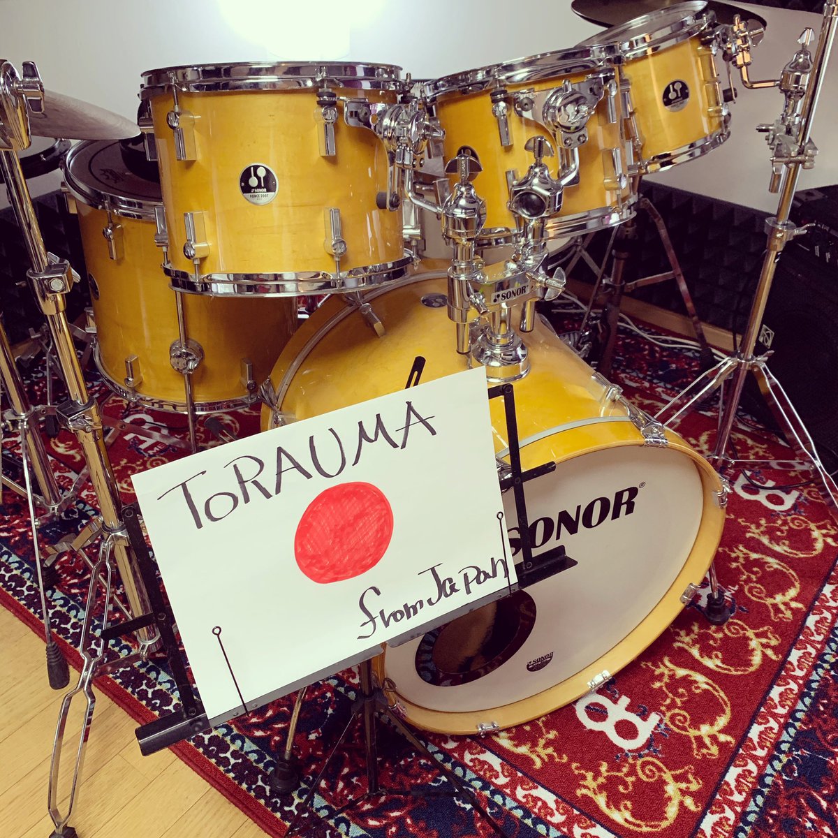 TORAUMAofficial's tweet image. TORAUMA from Japan. 海外に向けて動画撮影しました。

#トラウマ #torauma #okayama 
#岡山バンド #drumgirl #kidsband #岡山 #岡山大好き #stayhome