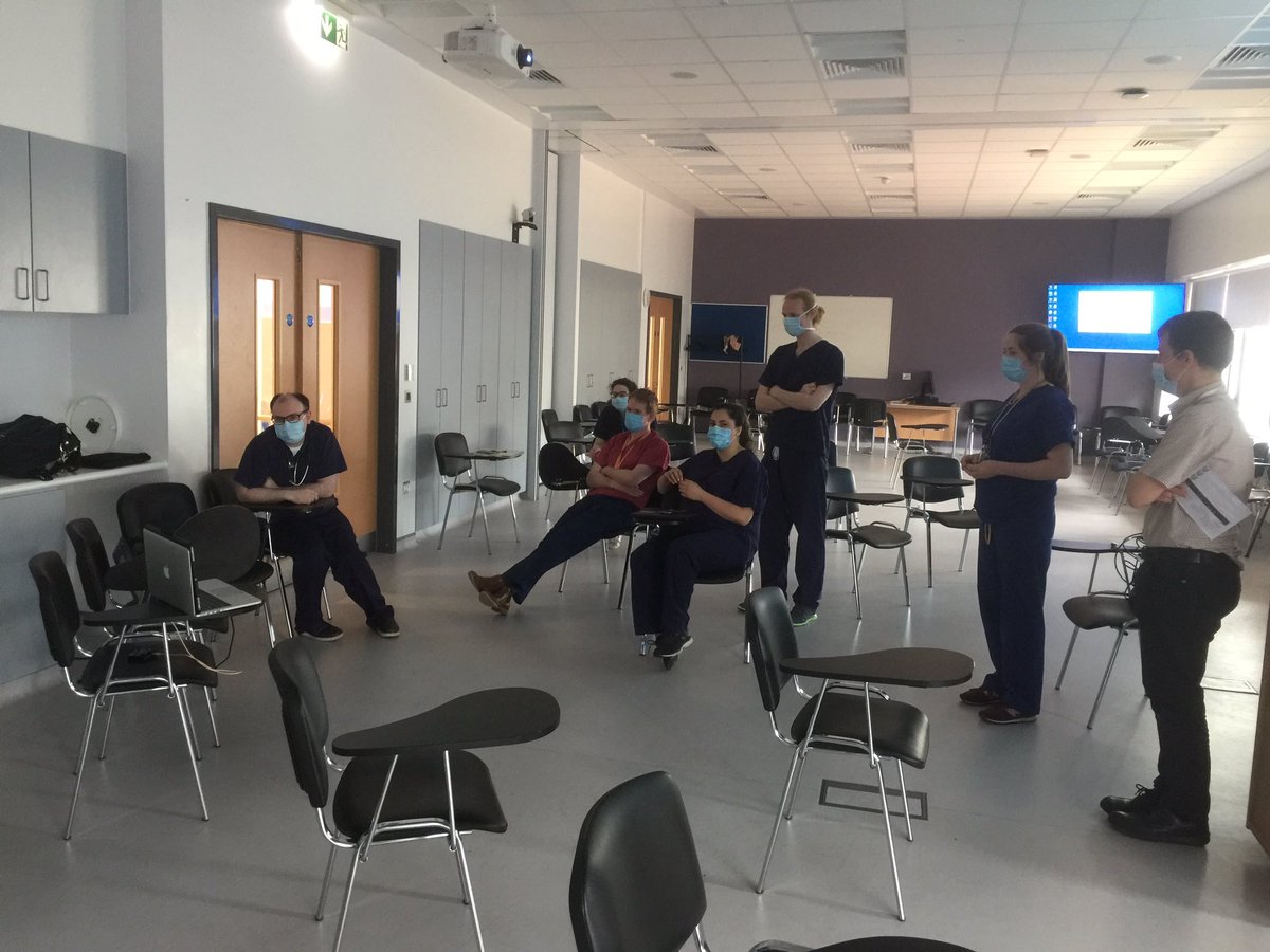 TCD Lecturers watching the online Graduation of our Final Year Medical Students in St James’s Dublin. Congratulations to all of them. We’re very proud of you all <a href="/tcddublin/">Trinity College Dublin</a> <a href="/stjamesdublin/">St James's Hospital</a>
