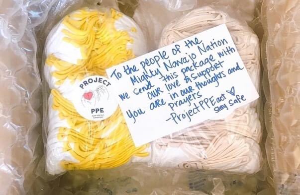 mtrlguy's tweet photo. The Navajo Nation has been hit hard during this pandemic. Federal Government has ignored our native tribes. @projectppeact has been donating PPE to them as well. The shortage of PPE doesn’t stop at our frontlines. Consider helping Project PPE today at https://t.co/VoijrPTkrS https://t.co/JzeYGHbS5I
